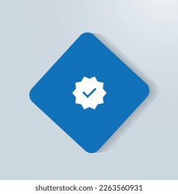Approval management icon vector design