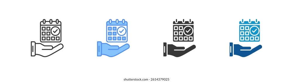 Approval Multi Style Icon Sheet