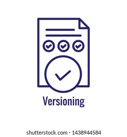Approval and Signature Icon with approved imagery - to show someone's given the go ahead