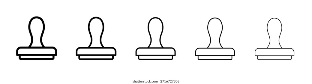 Diseño de icono de sello de Aprobación, logotipo, App, interfaz de usuario. Ilustración vectorial, EPS