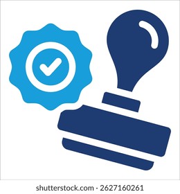 Elemento De Ícone De Carimbo De Aprovação Para Design