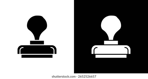 Approval stamp icon symbol collection. Flat vector stock illustration.