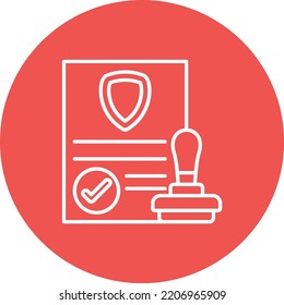 Approval vector icon. Can be used for printing, mobile and web applications.