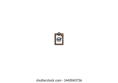 Approve concept icon in trendy flat style isolated on white background.Approve concept symbol. Vector illustration