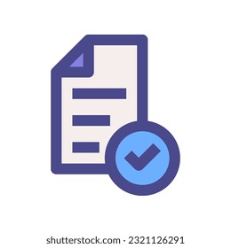 approve folder icon for your website, mobile, presentation, and logo design.