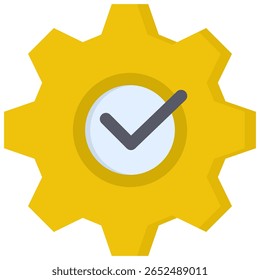 Approve Icon. Easy to install icon symbol. Vector illustration