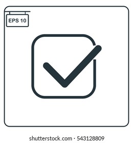 Approve Icon, Vector