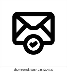 Apruebe Icono - Ilustración vectorial .