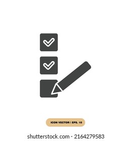 Approve icons  symbol vector elements for infographic web