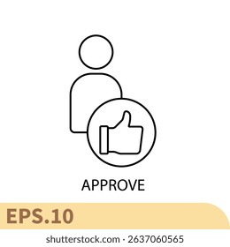approve icons  symbol vector elements for infographic web