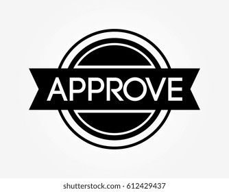 approve. label