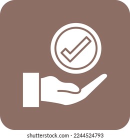 Approve vector icon. Can be used for printing, mobile and web applications.
