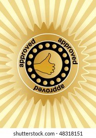 Approved background