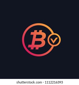 Approved bitcoin payment