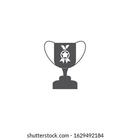 Approved or certified medal Icon vector sign isolated for graphic and web design. medal symbol template color editable on white background.