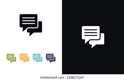 Approved, Checkmark box and Social media message. Chat and quote line icons. Chat speech bubble, Tick or check mark, Comment quote icons. Think, approved talk, speech bubble. Vector illustration