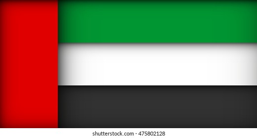 Approved December 2, 1971 UAE flag.
