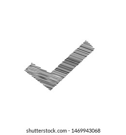 Approved icon. Check list symbol