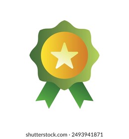 approved icon, checking quality sign and symbol. Medal with check mark for computer, web and mobile app.