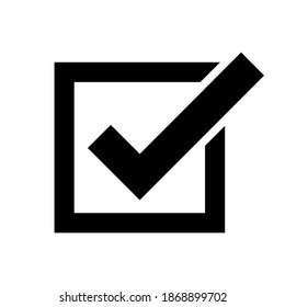 Approved icon, approved logo isolated on white background