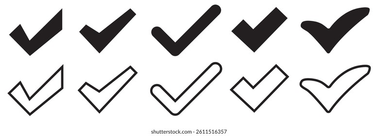 Approved icon set vector. Certified Medal Icon
