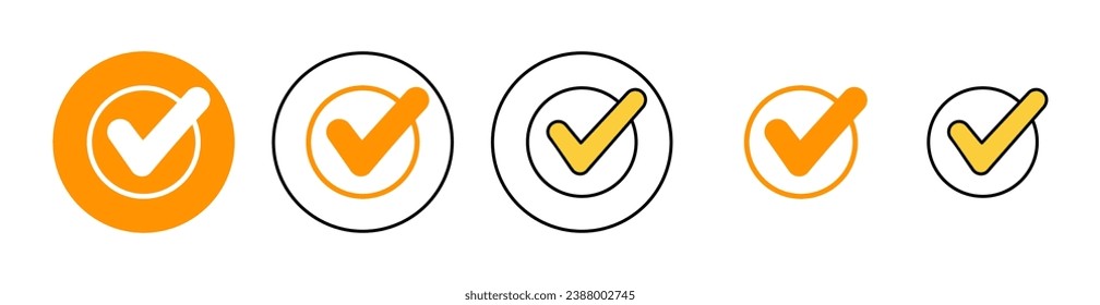 Approved icon set for web and mobile app. Certified Medal Icon