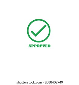 approved icon symbol icon vector file.
