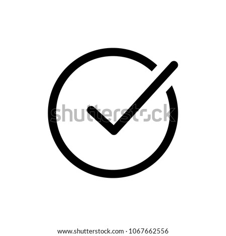 approved icon vector