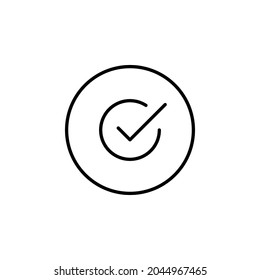 Approved icon vector, Icon of approved , Checklist, file, document, Approved symbol. 