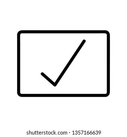 Approved Icon Vector / Illustration
