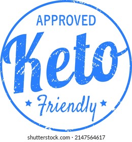 Approved Keto Friendly Food Label