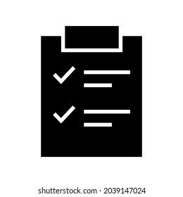 approved list icon or logo isolated sign symbol vector illustration - high quality black style vector icons
