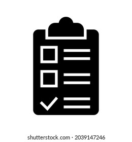 approved list icon or logo isolated sign symbol vector illustration - high quality black style vector icons
