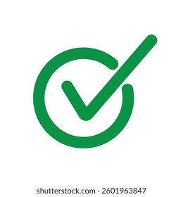 approved logo icon illustration flat