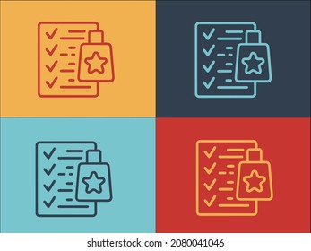 Approved Product Logo Template, Simple Flat Icon Of quality,symbol,sign