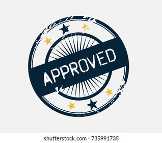 Approved Round Badge