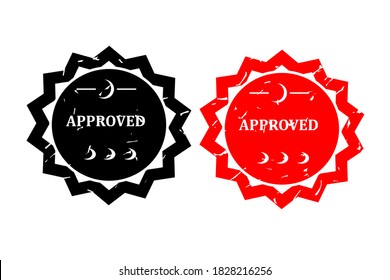 Approved  Rubber Stamp Set Free