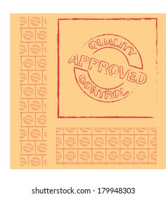 approved stamp
