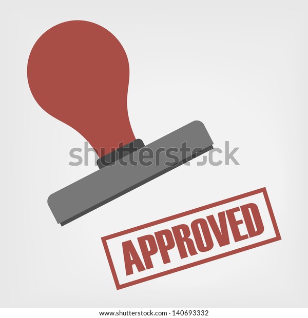 Approved Stamp Stock Vector (Royalty Free) 140693332 | Shutterstock