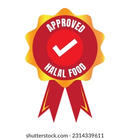 Approved stamp badge design, Certified seal ribbon, Number one ribbon badge