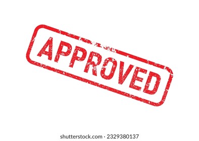 Approved stamp, Approved icon vector eps.