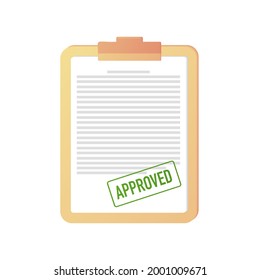 Approved Stamp Seal Green. Confirmation of a document, contract, certificate. Web banner. Verify sign. Correct sign. Right mark icon.