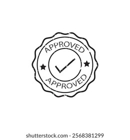 approved stamp. approved stamp sign. red stamp with the words approved