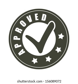 Approved Stamp Vector