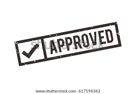 Approved Stamp Vector