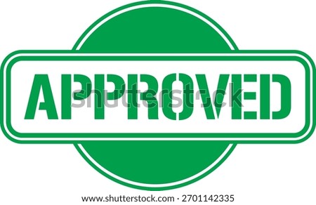 APPROVED stamp vector logo with transparent background