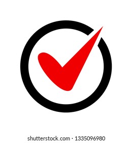 Double Check Mark Icon Time Arrow Stock Vector (Royalty Free ...