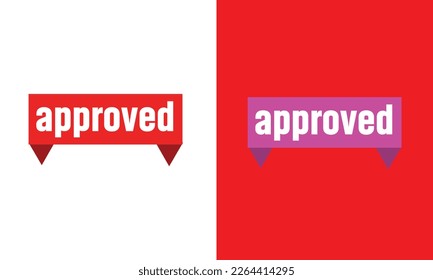Approved T Shirt Design,Typographic Design, Vector Design.