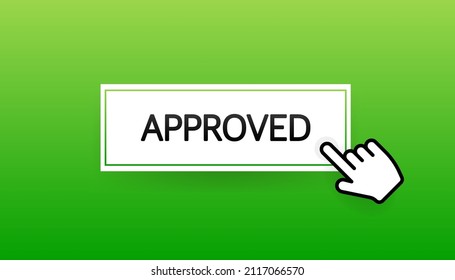 Notificación de marca aprobada, marca de verificación de operación correcta. Portátil con notificación de marca de verificación