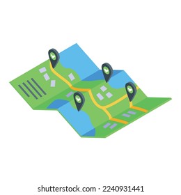 Approved travel map icon isometric vector. Vaccine passport. Covid health